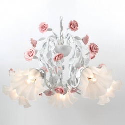 Подвесная люстра Lucia Tucci Fiori di Rose Fiori di rose 111.5 в интернет-магазине "Галерея света"