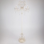 Торшер Eurosvet Etna 12205/3F белый Strotskis в интернет-магазине "Галерея света"
