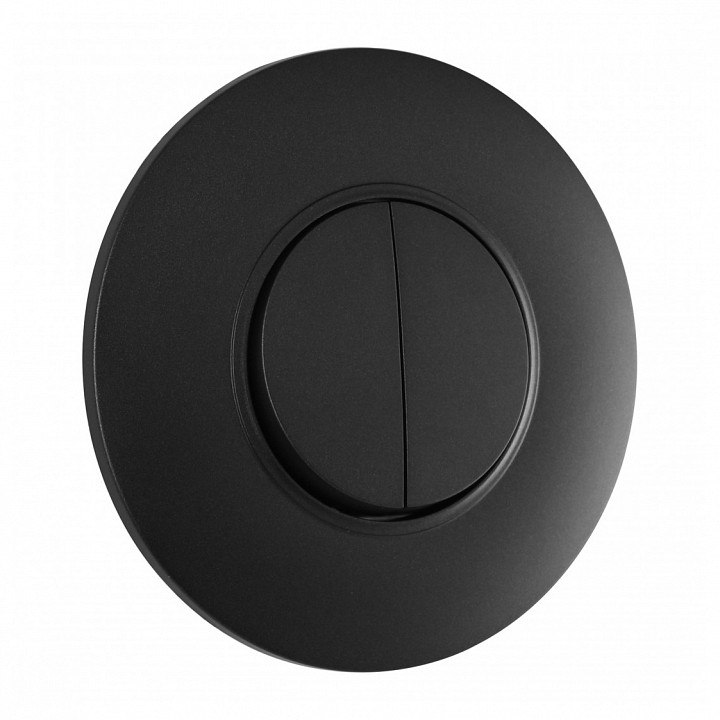 Выключатель двухклавишный Arte Milano SET08-1 SET08-1-30-2 black в интернет-магазине "Галерея света"