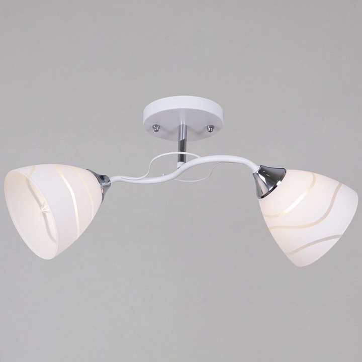 Светильник на штанге  89360-0.3-02 WH+CR в интернет-магазине "Галерея света"