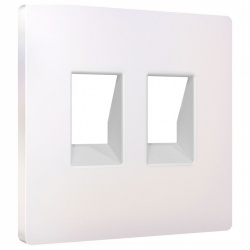 Накладка для розетки RJ-11 или RJ-45 Ambrella Volt ALFA AP2121 в интернет-магазине "Галерея света"
