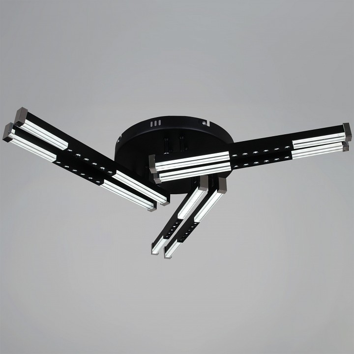 Люстра на штанге  24090-0.3-06 BK в интернет-магазине "Галерея света"