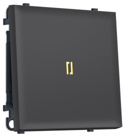 Выключатель одноклавишный с подсветкой без рамки Ambrella Volt MS MS902010 в интернет-магазине "Галерея света"