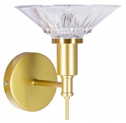 Бра Arte Lamp ALESSIA A2076AP-1GO в интернет-магазине "Галерея света"