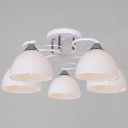 Люстра на штанге  85460-0.3-05 WH+CR в интернет-магазине "Галерея света"