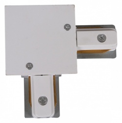 Соединитель угловой L-образный для треков встраиваемых RL 06044 corner connector WT в интернет-магазине "Галерея света"