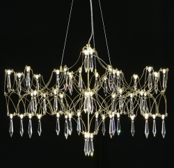 Подвесная люстра MyFar Ileria MR2653-57P-76AP в интернет-магазине "Галерея света"