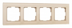Рамка на 4 поста Werkel Favorit (шампань) W0041111 в интернет-магазине "Галерея света"
