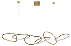 Подвесная люстра Newport  15326N/S brass в интернет-магазине "Галерея света"