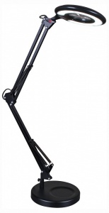 Настольная лампа офисная 02046-0.7-01 BK в интернет-магазине "Галерея света"