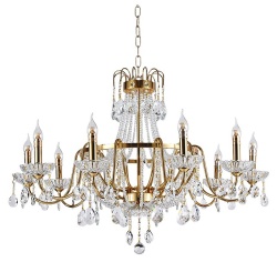 Подвесная люстра Newport ESMERALDA 1410/C bronze в интернет-магазине "Галерея света"