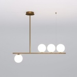 Светильник на штанге Eurosvet Fredo 70136/4 латунь в интернет-магазине "Галерея света"