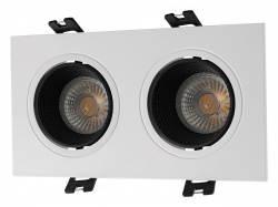 Встраиваемый светильник Denkirs Rodvig DK3072-WH+BK в интернет-магазине "Галерея света"