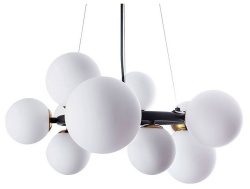 Подвесная люстра Arte Lamp Gemini A2243SP-10BK в интернет-магазине "Галерея света"