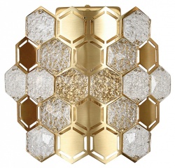 Накладной светильник Indigo Delizia 12047/1W Brass в интернет-магазине "Галерея света"