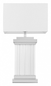 Настольная лампа декоративная LUMINA DECO Davos LDT 310 CHR+WT в интернет-магазине "Галерея света"