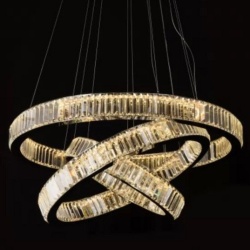 Подвесной светильник iLedex Woodstock 10920P/3-70W-3000K (8/6/4) GL-CL в интернет-магазине "Галерея света"