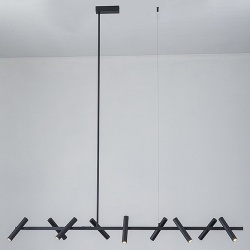 Светильник на штанге iLedex TELESCOPE 2688-140 BK в интернет-магазине "Галерея света"