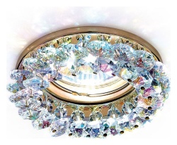 Встраиваемый светильник Ambrella Light K K206 MULTI/G в интернет-магазине "Галерея света"