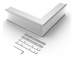 Соединитель угловой L-образный накладной Arlight S-LUX 030125 в интернет-магазине "Галерея света"
