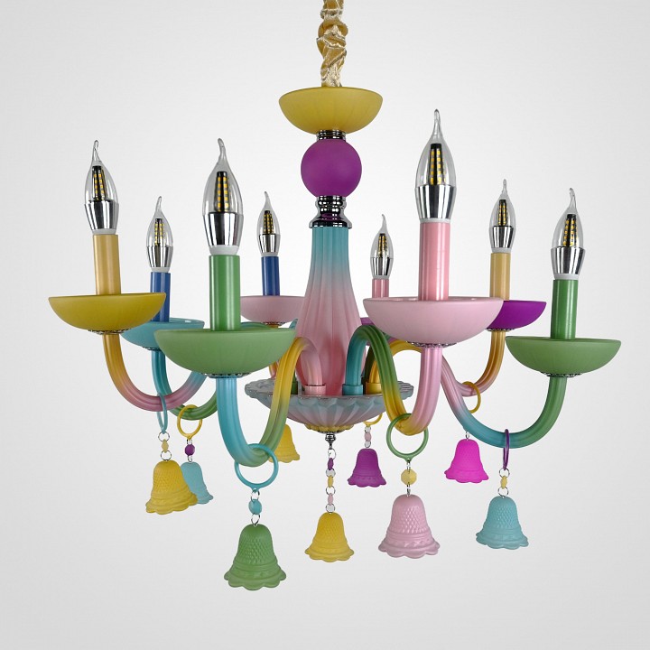 Подвесная люстра Imperiumloft RAINBOW rainbow-6-01 в интернет-магазине "Галерея света"