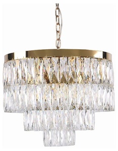 Подвесная люстра Newport 10120 10128/S gold в интернет-магазине "Галерея света"