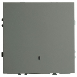 Выключатель одноклавишный с подсветкой без рамки Stekker Эмили 49941 в интернет-магазине "Галерея света"