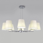 Подвесная люстра Eurosvet Amaretto 60155/8 хром в интернет-магазине "Галерея света"