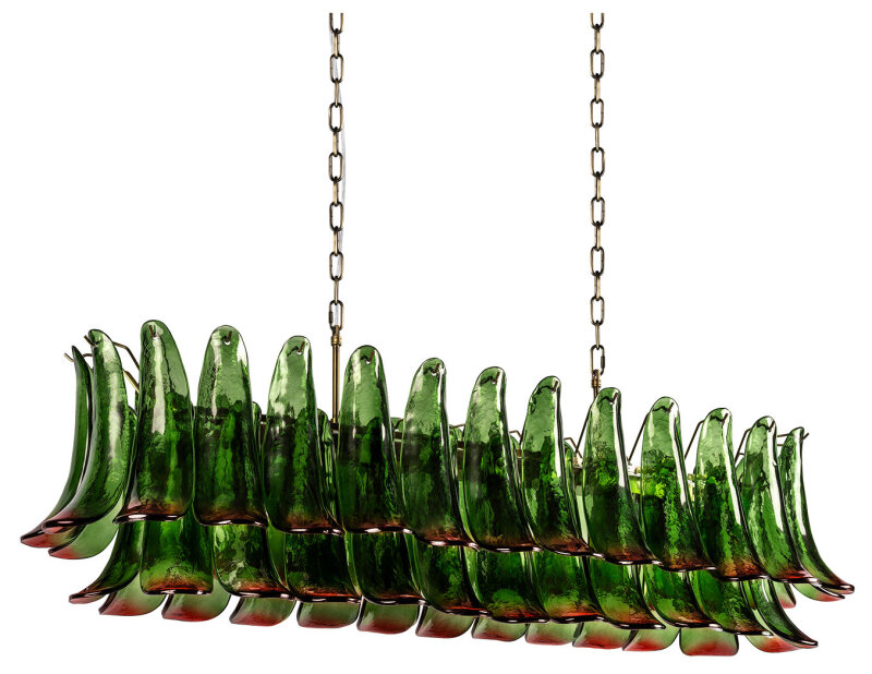Подвесная люстра Loft it Lilou 10600/1200R Green red в интернет-магазине "Галерея света"