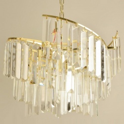 Подвесная люстра 02414-0.4-11 G в интернет-магазине "Галерея света"