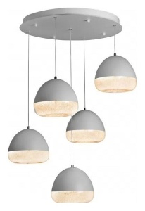 Подвесной светильник iLedex Flake WLD8885-5Y WH в интернет-магазине "Галерея света"