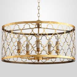 Подвесной светильник Imperiumloft Romeo Five Light Pendant Lamp Design By Cyan Design 40.1036 в интернет-магазине "Галерея света"