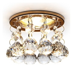 Встраиваемый светильник Ambrella Light K K2051 CL/G в интернет-магазине "Галерея света"