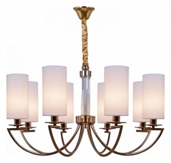 Подвесная люстра ILLUMICO  IL2358-8POR-39 GD в интернет-магазине "Галерея света"