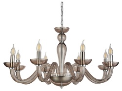 Подвесная люстра Newport ARLETTE 8648/С chrome coffee в интернет-магазине "Галерея света"