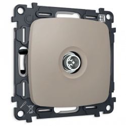 ТВ-розетка оконечная без рамки Ambrella Volt OMEGA MO373005 в интернет-магазине "Галерея света"