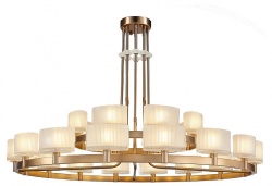 Люстра на штанге Newport 4330 4338+16/C new gold в интернет-магазине "Галерея света"