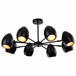Люстра на штанге Imex UFO MD.19972-8-S-BK в интернет-магазине "Галерея света"
