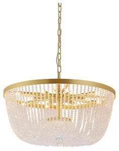 Подвесная люстра Newport LUNA 8320/60 C mat.gold в интернет-магазине "Галерея света"