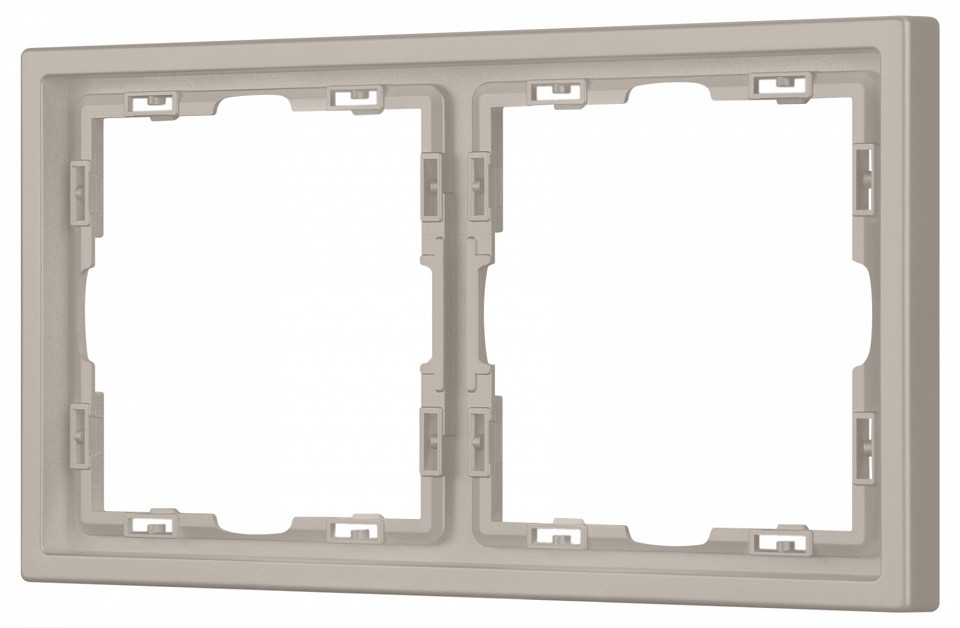 Рамка на 2 поста Arlight FRM-NOBE 059456 в интернет-магазине "Галерея света"
