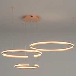 Подвесной светильник Eurosvet Gap 90180/3 золото в интернет-магазине "Галерея света"