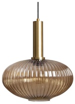 Подвесной светильник Loft it Iris 1 2071-C+BR в интернет-магазине "Галерея света"