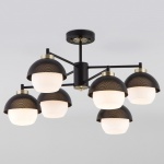 Люстра на штанге Eurosvet Nocciola 70106/6 черный в интернет-магазине "Галерея света"