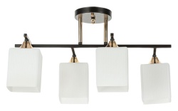 Люстра на штанге Arte Lamp Merope A4071PL-4BK в интернет-магазине "Галерея света"