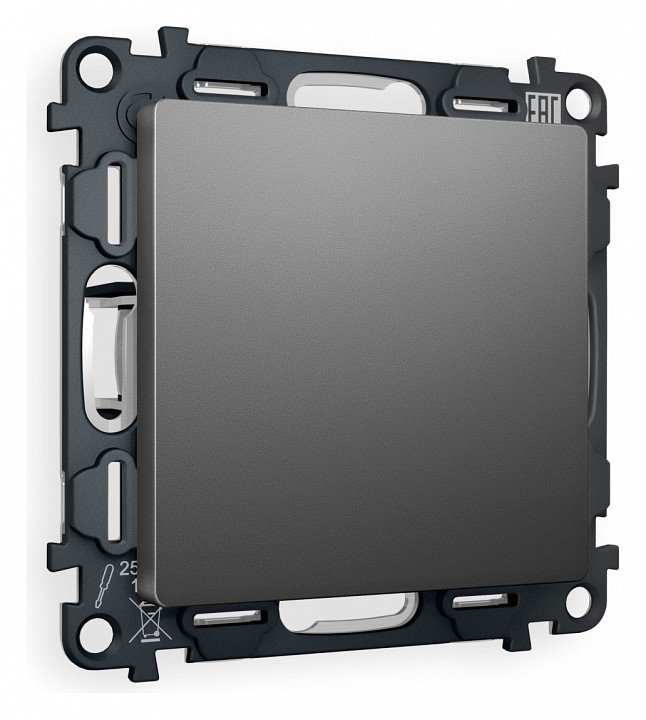 Заглушка для поста с рамкой Ambrella Volt ALFA MA666010 в интернет-магазине "Галерея света"