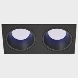 Встраиваемый светильник Italline IT08-8013 IT08-8013 black 4000K 2 шт + IT08-8015 black в интернет-магазине "Галерея света"