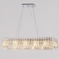 Подвесная люстра ILLUMICO IL5130 IL5130-950LZF-25 CH ELITE в интернет-магазине "Галерея света"
