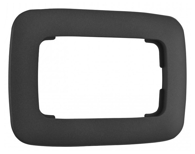 Рамка для двойной розетки Arte Milano am-505.05 505.05-double.black в интернет-магазине "Галерея света"