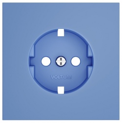 Накладка для розетки с заземлением Voltum S70 VLS000615 в интернет-магазине "Галерея света"