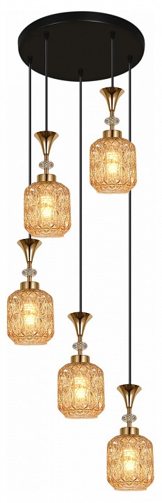 Подвесной светильник 02003-0.9-05 AMBER в интернет-магазине "Галерея света"